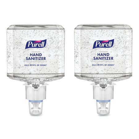 PURELL Healthcare Advanced Gel Hand Sanitizer, 1,200 mL, Clean Scent, For ES4 Dispensers, 2PK 5063-02